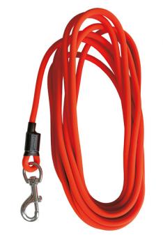 Preview: PETLANDO Trekking Schleppleine rund Orange 5m ohne Handschlaufe